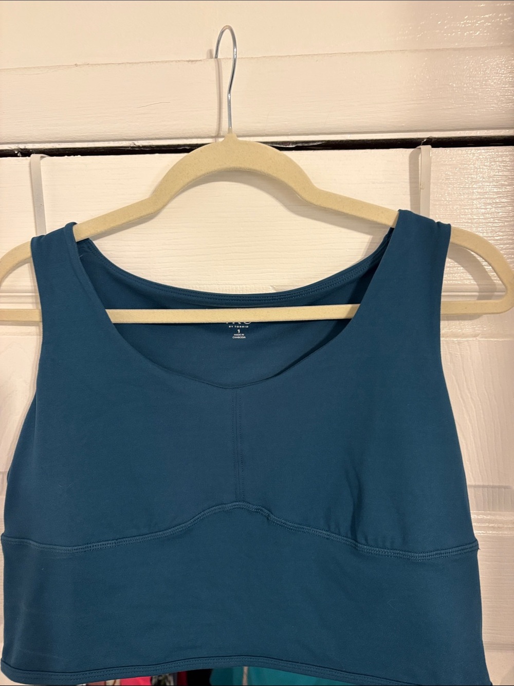 Torrid Blue Active Tank Top - TRU Size 1 or 1X